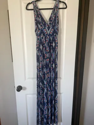 Maxi dress Lemon Tart Blue Size XS thumbnail 2