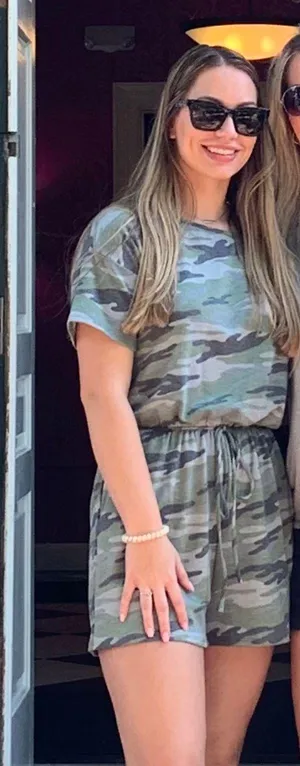 Francesca's Camo Romper thumbnail 2