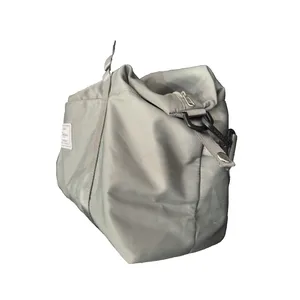 Weekender Travel Bag Duffel Carry On Luggage Trolley Sleeve Wet Dry Gray Green thumbnail 7