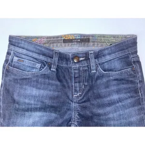 Joes Jeans Provocateur Bootcut Dark Wash Low Rise Blue Denim Pants Womens Sz 24 thumbnail 4