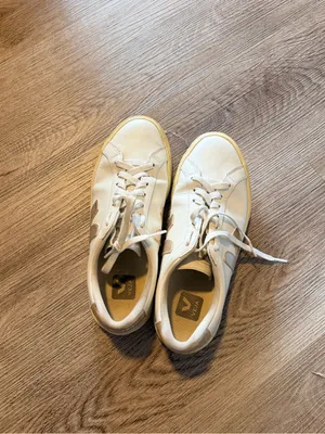 Veja Esplar Leather White Platine Sneakers thumbnail 7