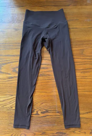 Dark Brown Aerie Leggings Medium  thumbnail 1