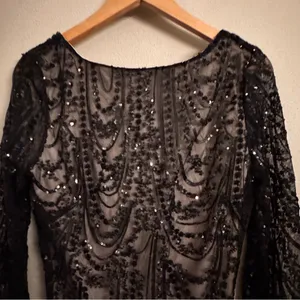 BALTIC BORN Elizabeth Sequin Midi‎ Dress thumbnail 3