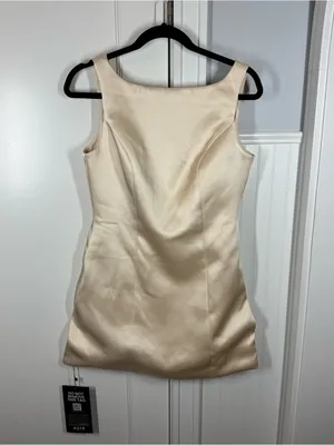ASTR The Label Alisanne Satin Mini Dress size small bridal wedding‎ rehearsal thumbnail 2