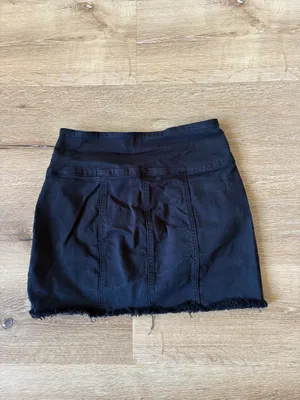 PacSun Denim Black Mini Skirt thumbnail 6