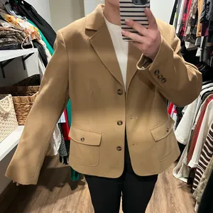 L.L. Bean Women's Camel Blazer thumbnail 3