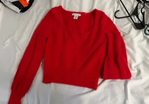 Sincerely Jules Red sweater thumbnail 1