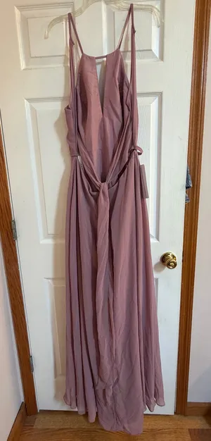 Azazie Bridesmaid Dress Chiffon thumbnail 4