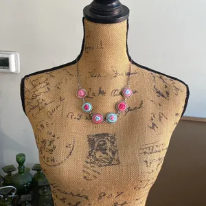 Boutique Kawaii Button Necklace thumbnail 1