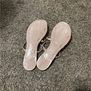 Steve Madden Pink & Pearl Strappy Slip on Sandals thumbnail 5