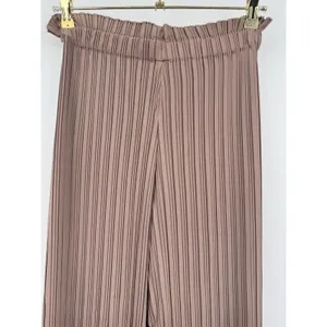 Joie Pleated Palazzo Pants Womens Small Mocha Taupe Elastic Waist Casual Lounge thumbnail 3