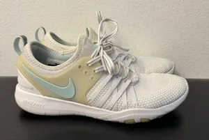 Nike Shoes Womens White Lace Up Free Reflect Training Running Athletic Sneakers thumbnail 3