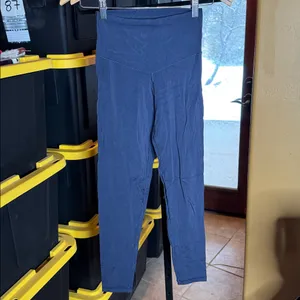 OFFLINE By Aerie Real Me 7/8 Legging Hi-Rise Navy Blue Size Small thumbnail 6