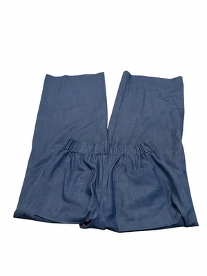 ZARA wide leg denim trouser thumbnail 2