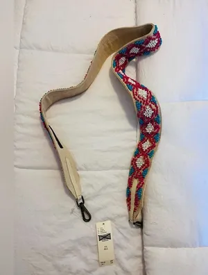 Anthropologie Geo Beaded Bag Strap NWT thumbnail 4