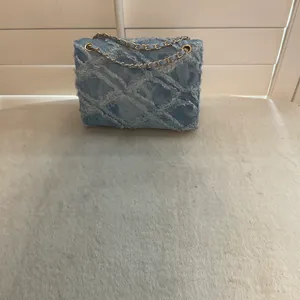 Denim crossbody Blue thumbnail 3
