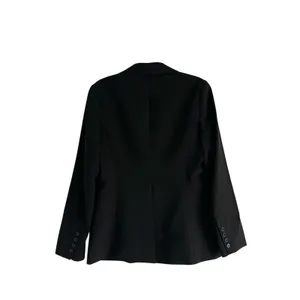Theory Wool Blazer Black Size 12 Minimalist Quiet Luxury Old Money Jacket chic thumbnail 4