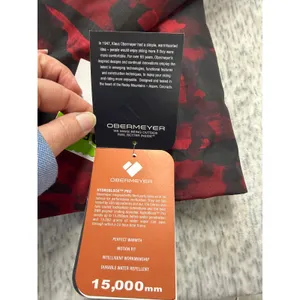 Obermeyer Jette Jacket Womens 10 Red‎ Sky Camo Insulated Ski Snowboard 11191 NEW thumbnail 7