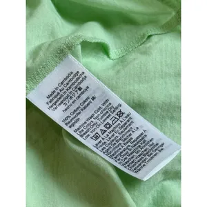 NWT Womens J Crew 3/4 sleeve green tshirt 100% cotton minimalist size S thumbnail 10