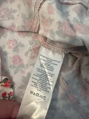 Free People Melanie Tank Top Rose Floral Medium thumbnail 8