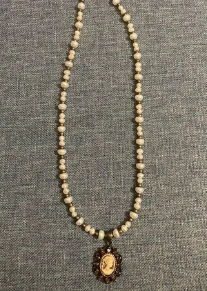 Vintage Inspired Handmade Necklace thumbnail 1