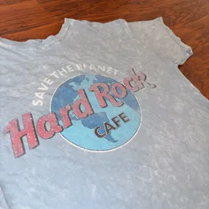 Hard Rock urban outfitters graphic t shirt thumbnail 3