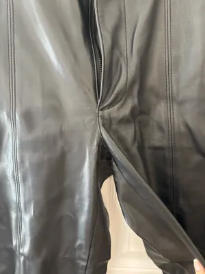 Madewell Faux Leather Pants thumbnail 3