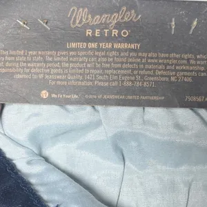 NWT Wrangler Retro Mae Mid Rise Flare Jeans Blue Stretch Denim‎ 9/10x30 thumbnail 11