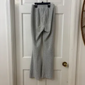 Aerie Ribbed Velour Flare Pants XS Regular High Rise Loungewear‎ Cozy Minimalist thumbnail 3