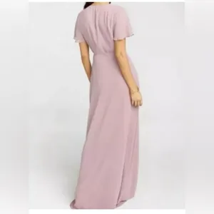 Show Me Your MuMu Mauve Maxi Dress thumbnail 2