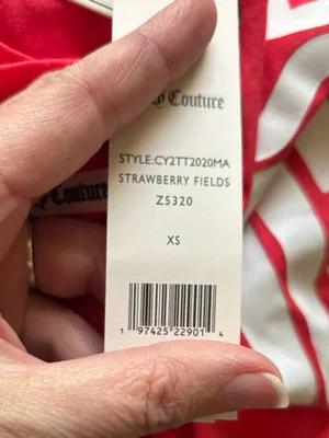 NWT Juicy Couture Choose Juicy Baby Tee sz XS thumbnail 6
