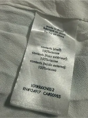 NWOT WeWoreWhat Ronnie White Mini Dress with Black Rope Print thumbnail 6