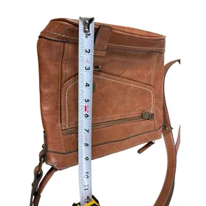 b.ø.c Born Concept Cognac Brown Faux Leather Crossbody Bag Messenger Purse thumbnail 13