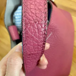 Kate Spade Raspberry Leather Shoulder Bag thumbnail 9