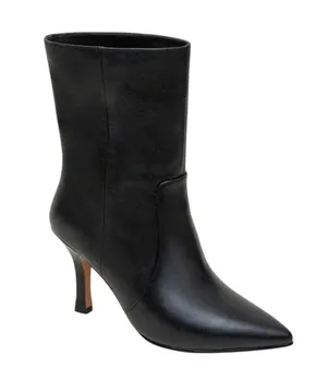 NIB! Lisa Vicky Arthaul Pointed Toe Leather Heeled Bootie - Size 8.5 thumbnail 1