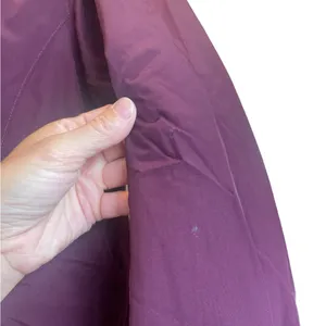 LL Bean Puffer Insulated Fleece Lined Burgundy Winter Coat Womens Size Medium thumbnail 14