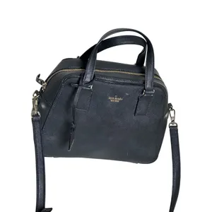Kate Spade New York Black Saffiano Leather Satchel Crossbody Top Handle Bag thumbnail 14