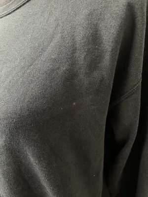 Black Pull Over Sweatshirt Size Medium thumbnail 2