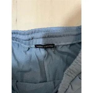 Naked Wardrobe Women XL NEW Butter Blue Make You Sweat Oversized Joggers thumbnail 4