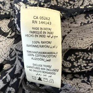 California Moonrise Women‎ Boho Midi Dress Size M Beaded Embroidered Sleeveless thumbnail 7