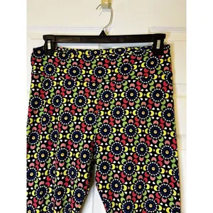 LuLaRoe leggings Tall and‎ Curvy one size OS black great shape ACE-A thumbnail 2