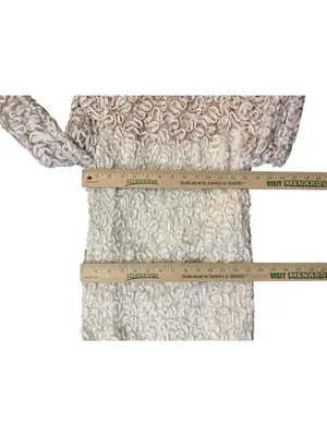 Vintage Jack Bryan Cream Lace Maxi Dress Womens XS? (0-2) Long Sleeve Boho USA thumbnail 9