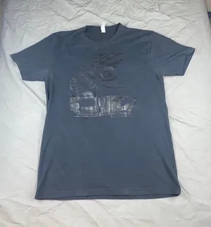 80 Eighty Tshirt Blue Size M thumbnail 1