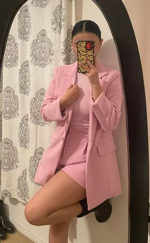 Forever 21 Notched Buttoned Blazer thumbnail 2