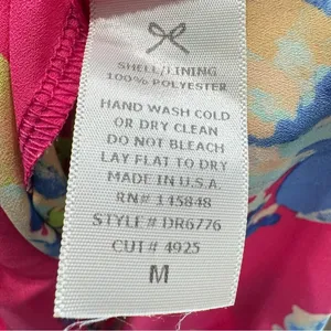 Everly Hot Pink Floral Halter Neckline Maxi Sundress Pleated Skirt Boho Vacation Party thumbnail 8