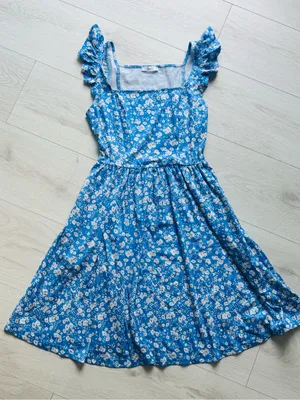 Loemes Dress, Summer Cute Floral Flowy Knee Length Sundressses Beach Size S thumbnail 3