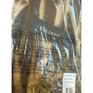 Elliatt Miley One Shoulder Mesh Midi Dress Chocolate Brown NWT‎ Sz Small thumbnail 5