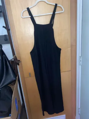 Urban Romantics Black Tie-Shoulder Jumpsuit M thumbnail 3