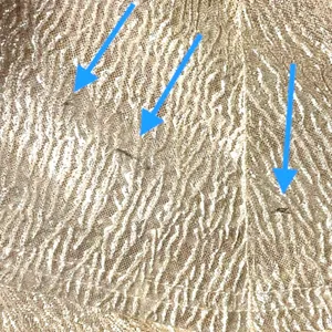 Lulus All that Shimmers is Gold Light Gold Maxi Plunging Neck Dress Size XS thumbnail 12