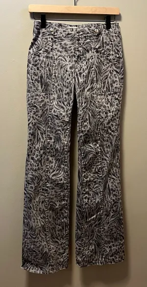 Pilcro Mid-Rise‎ Demilune Utility Pants Wide Leg Size 25 Tall thumbnail 1